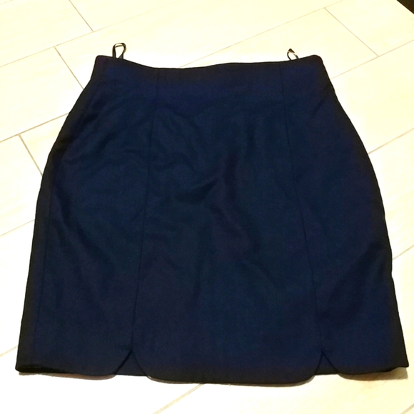 Vintage Wool Made in Italy Skirt - Picture 1 of 4